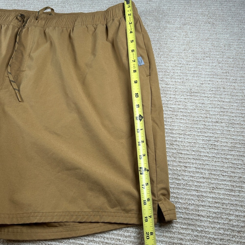 L.L.Bean Multisport Shorts Mens XXXL Brown 9" Inseam Active Hiking Travel Casual - Picture 9 of 13